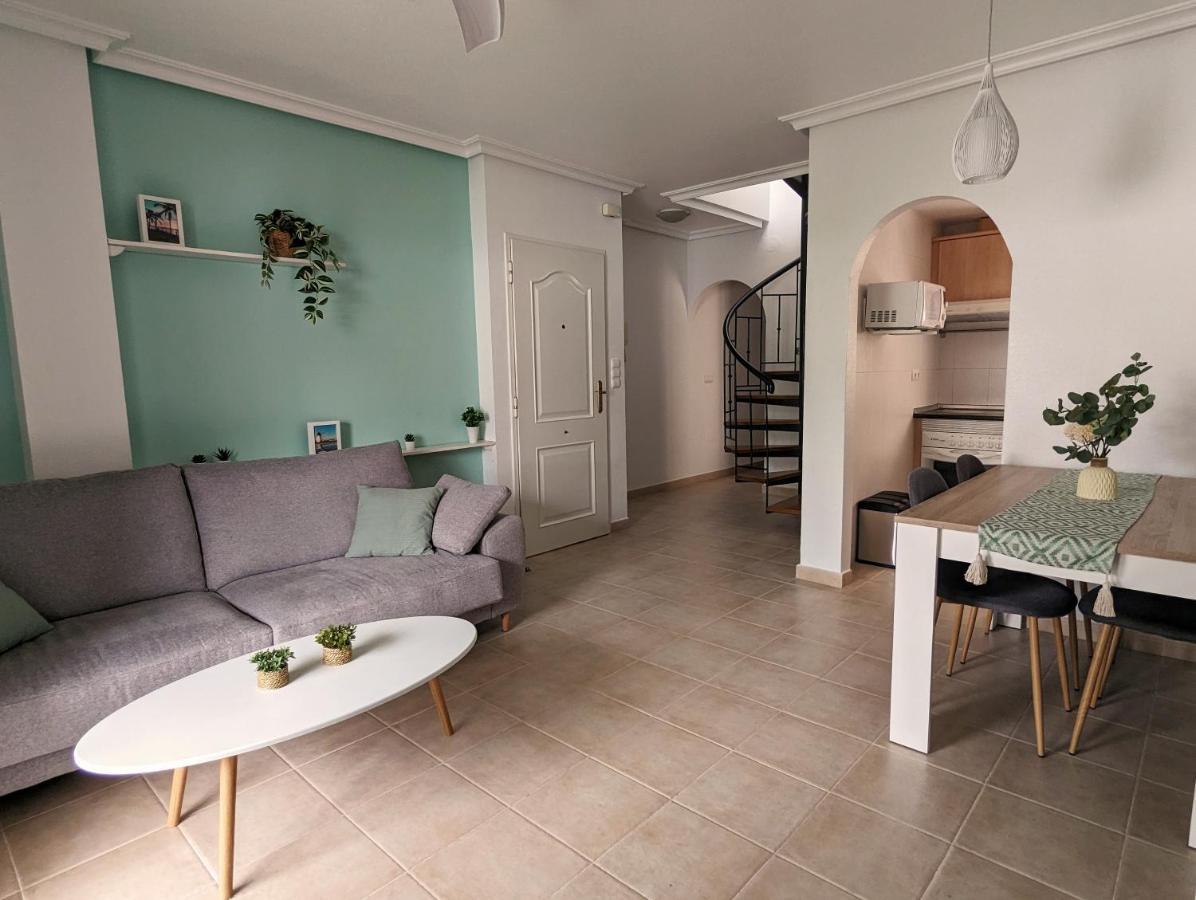 Apartamento Las Palmeras - Con Terraza, Barbacoa, Aire Acondicionado Y A 250M De La Playa! Los Alcázares Exteriör bild