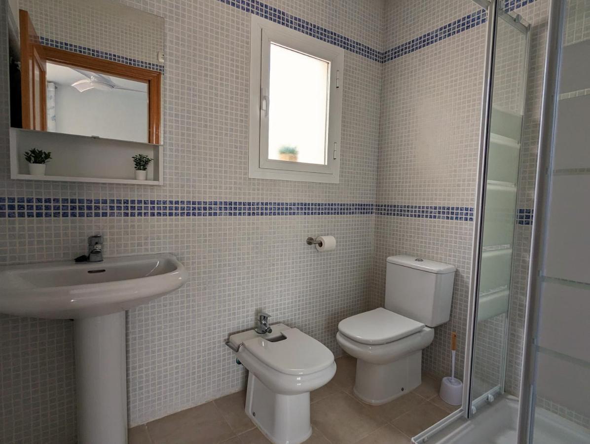 Apartamento Las Palmeras - Con Terraza, Barbacoa, Aire Acondicionado Y A 250M De La Playa! Los Alcázares Exteriör bild